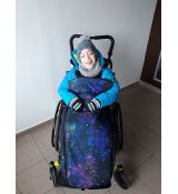 Nánožník na invalidný vozík / rehabilitačný kočík pre deti
