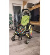 Prechodný fusak do rehabilitačného kočíka / invalidného vozíka od 120 cm -do 150cm