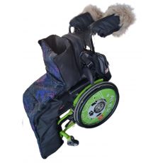 Fusak (zimný) do invalidného vozíka - dĺžka od 130cm a viac