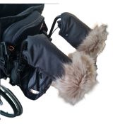 Zimný rukávnik na invalidný vozík